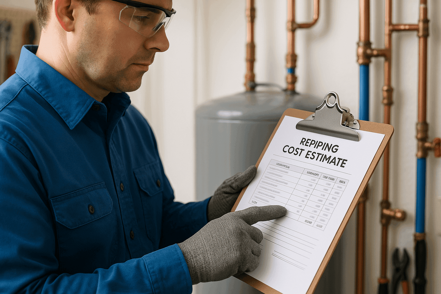 How Much Does Repiping a House or Business Cost?